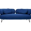KARE Design Meubles>Canapé Peppo 2-places bleu 182cm