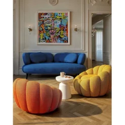 KARE Design Meubles>Canapé Peppo 2-places bleu 182cm
