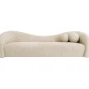 KARE Design Meubles>Canapé 3-places Livia mélange creme 261cm