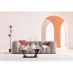 KARE Design Meubles>Canapé 3-places Salamanca Marron Clair 240cm