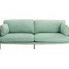 KARE Design Meubles>Canapé Shirly 3-places vert menthe 221cm