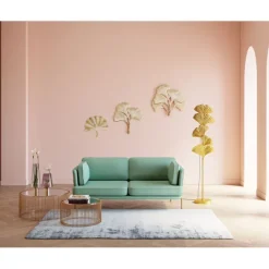 KARE Design Meubles>Canapé Shirly 3-places vert menthe 221cm