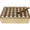 KARE Design Accessoires>Cendrier Soho carré laiton 25x25cm