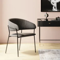 KARE Design Meubles>Chaise a. acc. Belle anthracite (2/set)