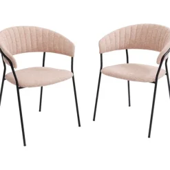 KARE Design Meubles>Chaise a. acc. Belle rose (2/set)