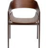 KARE Design Meubles>Chaise a. acc. Biarritz marron
