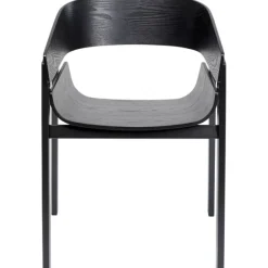KARE Design Meubles>Chaise a. acc. Biarritz noir
