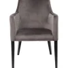 KARE Design Meubles>Chaise a. acc. Black Mode gris