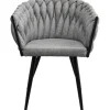 KARE Design Meubles>Chaise a. acc. Dean gris