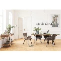 KARE Design Meubles>Chaise a. acc. Dream marron