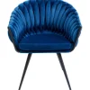 KARE Design Meubles>Chaise a. acc. Knot bleu