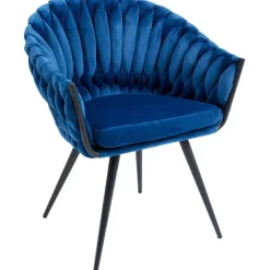 KARE Design Meubles>Chaise a. acc. Knot bleu