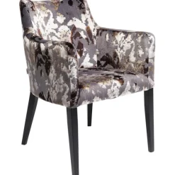 KARE Design Meubles>Chaise a. acc. Mode Sublime/maron foncé