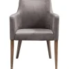 KARE Design Meubles>Chaise a. acc. Mode velours gris