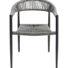 KARE Design Meubles>Chaise a. acc. Palma gris