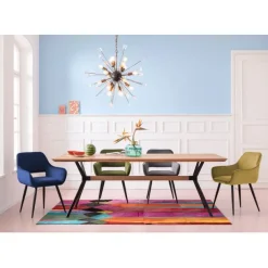 KARE Design Meubles>Chaise a. acc. San Francisco vert foncé