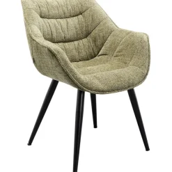 KARE Design Meubles>Chaise a. acc. Thelma mélange vert