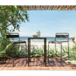 KARE Design Meubles>Chaise de bar Jardin noir