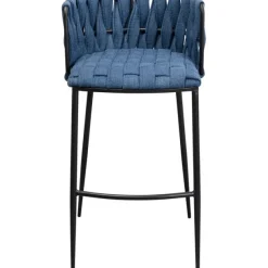 KARE Design Meubles>Chaise de bar Saluti bleu 77cm