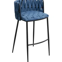 KARE Design Meubles>Chaise de bar Saluti bleu 77cm