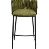 KARE Design Meubles>Chaise de bar Saluti vert foncé 77cm
