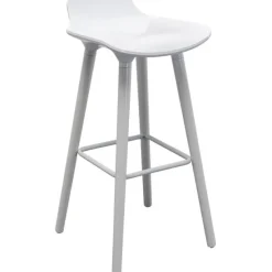 KARE Design Meubles>Chaise de bar York blanc 75cm