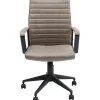KARE Design Meubles>Chaise de bureau Labora dossier bas pebble