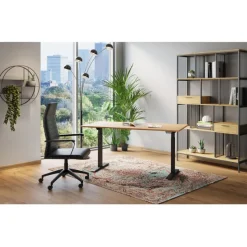 KARE Design Meubles>Chaise de bureau Labora noir haut dossier