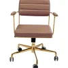 KARE Design Meubles>Chaise de bureau pivotante Dottore marron