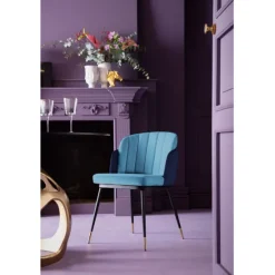 KARE Design Meubles>Chaise Hojas bleu