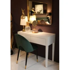 KARE Design Meubles>Chaise Iris velours vert