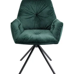 KARE Design Meubles>Chaise pivotante a. acc. Mila.vert