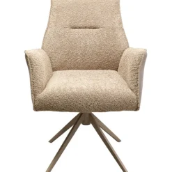 KARE Design Meubles>Chaise pivotante à acc. Liverpool Greige