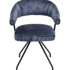 KARE Design Meubles>Chaise pivotante Arabella bleu