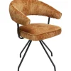 KARE Design Meubles>Chaise pivotante Arabella Orange