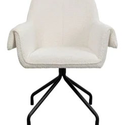 KARE Design Meubles>Chaise pivotante Bess crème