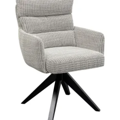 KARE Design Meubles>Chaise pivotante Bosse noir