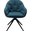 KARE Design Meubles>Chaise pivotante Carlito Mesh vert pétrole
