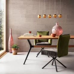 KARE Design Meubles>Chaise pivotante Chelsea vert