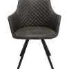 KARE Design Meubles>Chaise pivotante Coco anthracite
