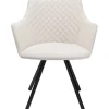 KARE Design Meubles>Chaise pivotante Coco crème