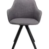 KARE Design Meubles>Chaise pivotante Madame gris