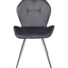 KARE Design Meubles>Chaise Viva gris-chromé