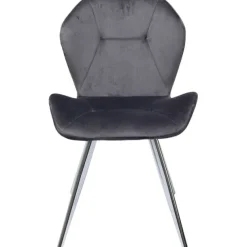 KARE Design Meubles>Chaise Viva gris-chromé