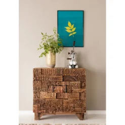 KARE Design Meubles>Commode Shanti Puzzle Surprise Nature