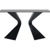 KARE Design Meubles>Console Gloria noit céramique 140x81cm