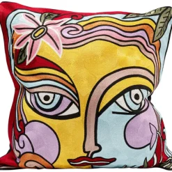 KARE Design Accessoires>Coussin Art Line Face 50x50cm
