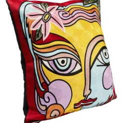 KARE Design Accessoires>Coussin Art Line Face 50x50cm