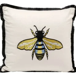 KARE Design Accessoires>Coussin Bee blanc 45x45cm