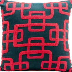 KARE Design Accessoires>Coussin Chain fuchsia 45x45cm